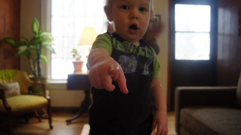 upcycled metallica baby tee