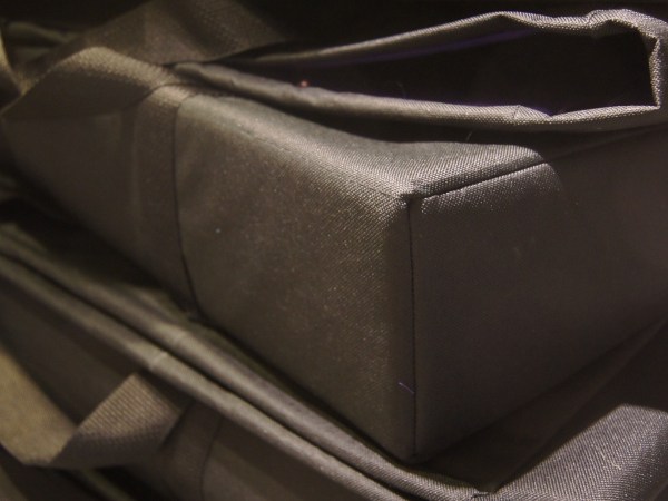 foam padded canvas totes