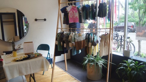 setup for craft fair